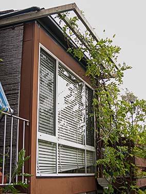 new sunshade trellis